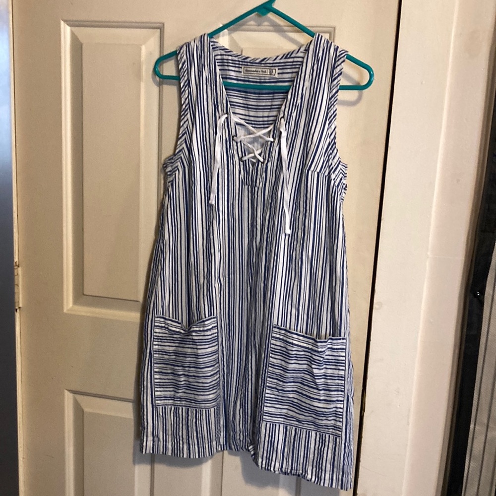 Abercrombie & Fitch pin striped sundress size XS